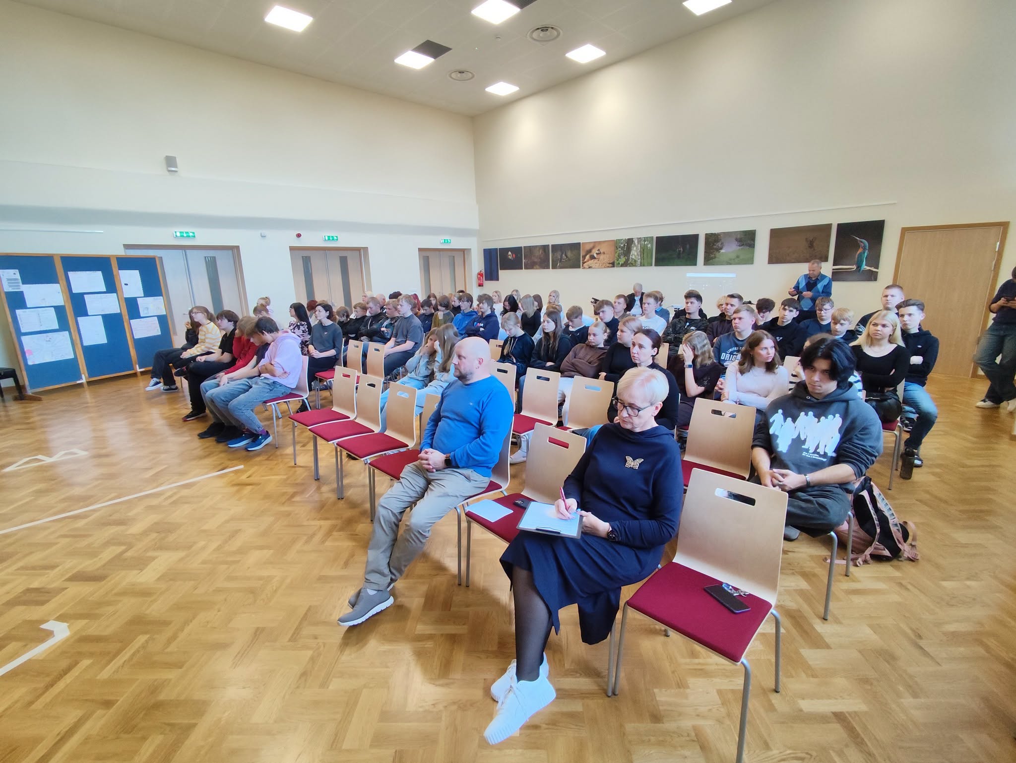 Energiasäästu konverents Antsla gümnaasiumis.